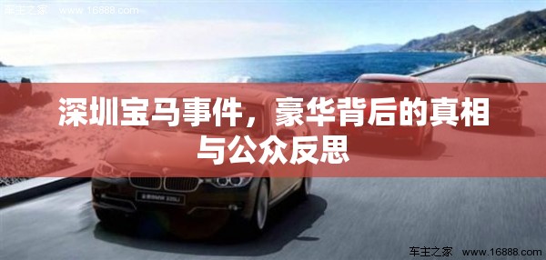深圳寶馬事件，豪華背后的真相與公眾反思