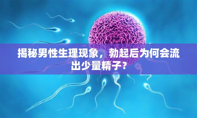揭秘男性生理現(xiàn)象，勃起后為何會(huì)流出少量精子？