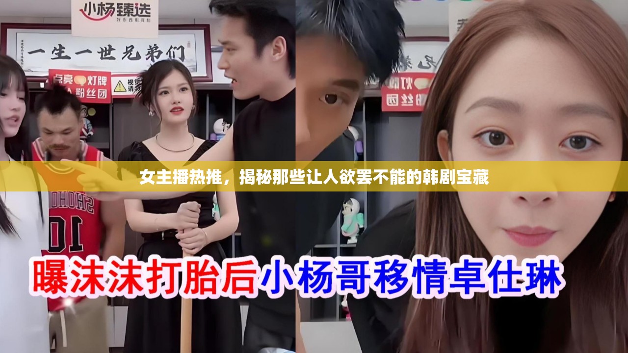 女主播熱推，揭秘那些讓人欲罷不能的韓劇寶藏