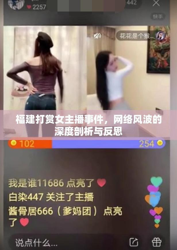 福建打賞女主播事件，網(wǎng)絡(luò)風(fēng)波的深度剖析與反思