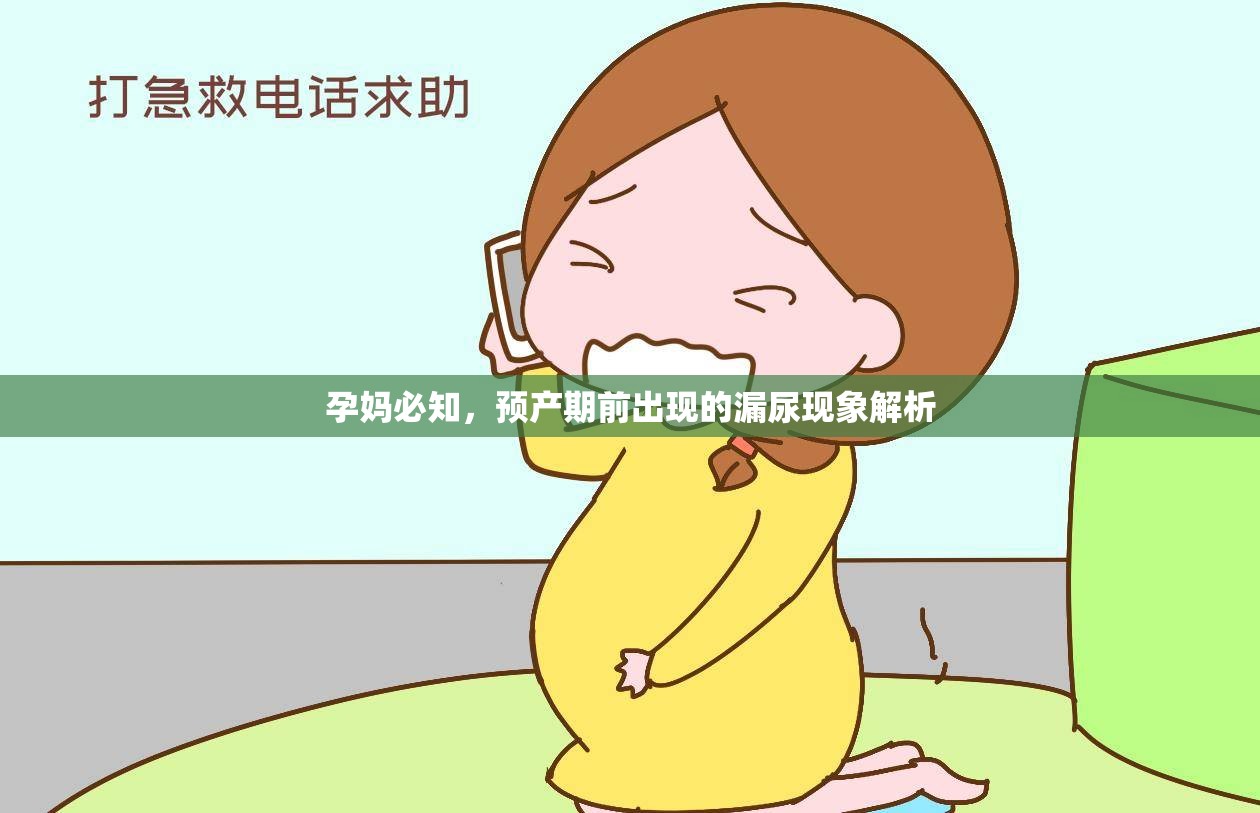 孕媽必知，預產期前出現的漏尿現象解析
