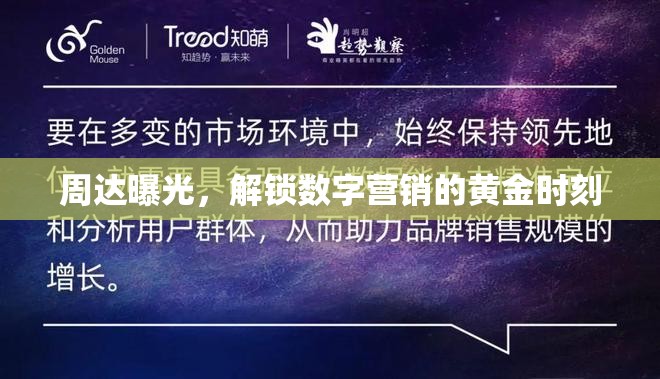 周達曝光，解鎖數(shù)字營銷的黃金時刻