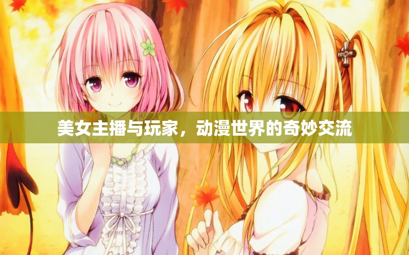 美女主播與玩家，動漫世界的奇妙交流