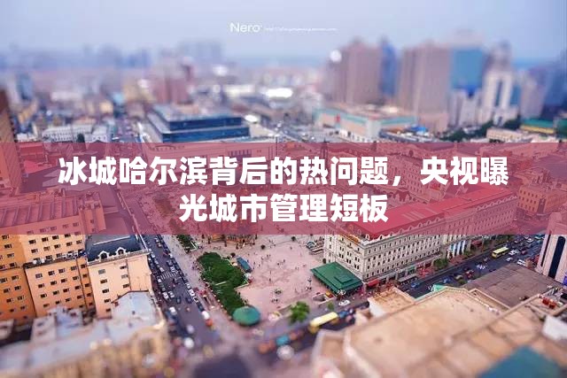 冰城哈爾濱背后的熱問題，央視曝光城市管理短板