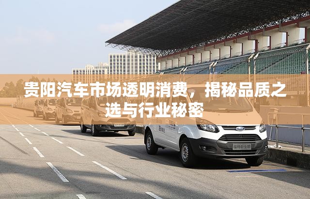 貴陽(yáng)汽車市場(chǎng)透明消費(fèi)，揭秘品質(zhì)之選與行業(yè)秘密
