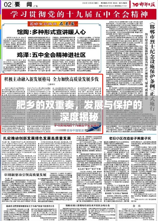 肥鄉(xiāng)的雙重奏，發(fā)展與保護(hù)的深度揭秘