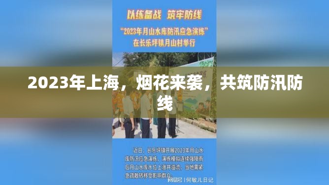 2023年上海，煙花來襲，共筑防汛防線