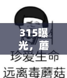 315曝光，蘑菇背后的隱形殺手與食品安全危機
