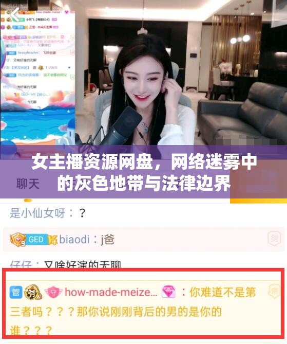 女主播資源網(wǎng)盤(pán)，網(wǎng)絡(luò)迷霧中的灰色地帶與法律邊界