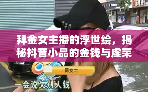 拜金女主播的浮世繪，揭秘抖音小品的金錢與虛榮