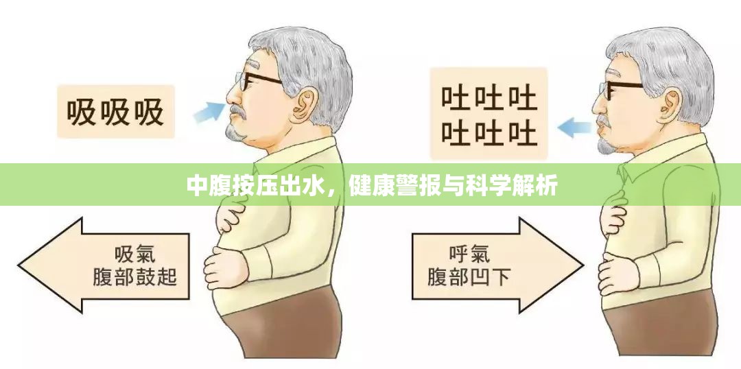 中腹按壓出水，健康警報與科學解析