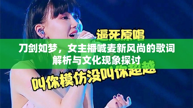刀劍如夢，女主播喊麥新風尚的歌詞解析與文化現(xiàn)象探討