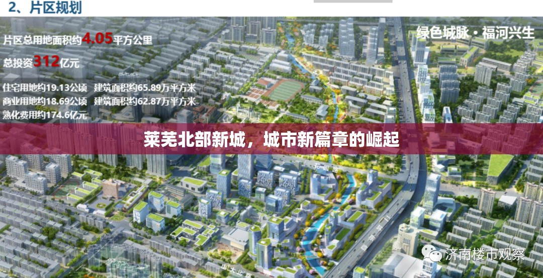 萊蕪北部新城，城市新篇章的崛起