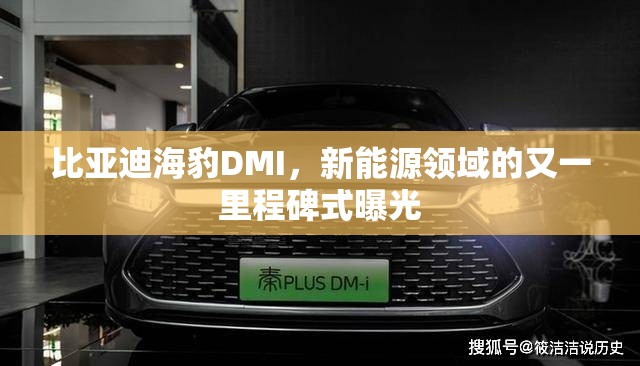 比亞迪海豹DMI，新能源領(lǐng)域的又一里程碑式曝光