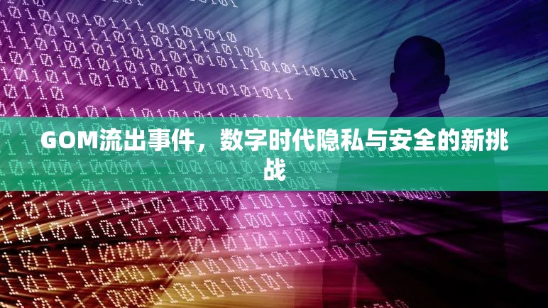 GOM流出事件，數(shù)字時代隱私與安全的新挑戰(zhàn)