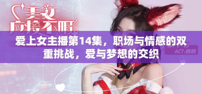 愛上女主播第14集，職場與情感的雙重挑戰(zhàn)，愛與夢想的交織