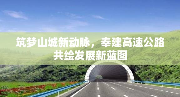 筑夢(mèng)山城新動(dòng)脈，奉建高速公路共繪發(fā)展新藍(lán)圖