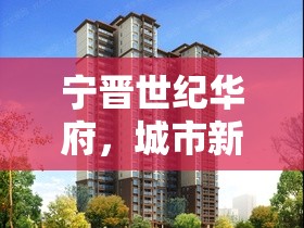 寧晉世紀(jì)華府，城市新地標(biāo)，未來生活藍圖璀璨揭曉