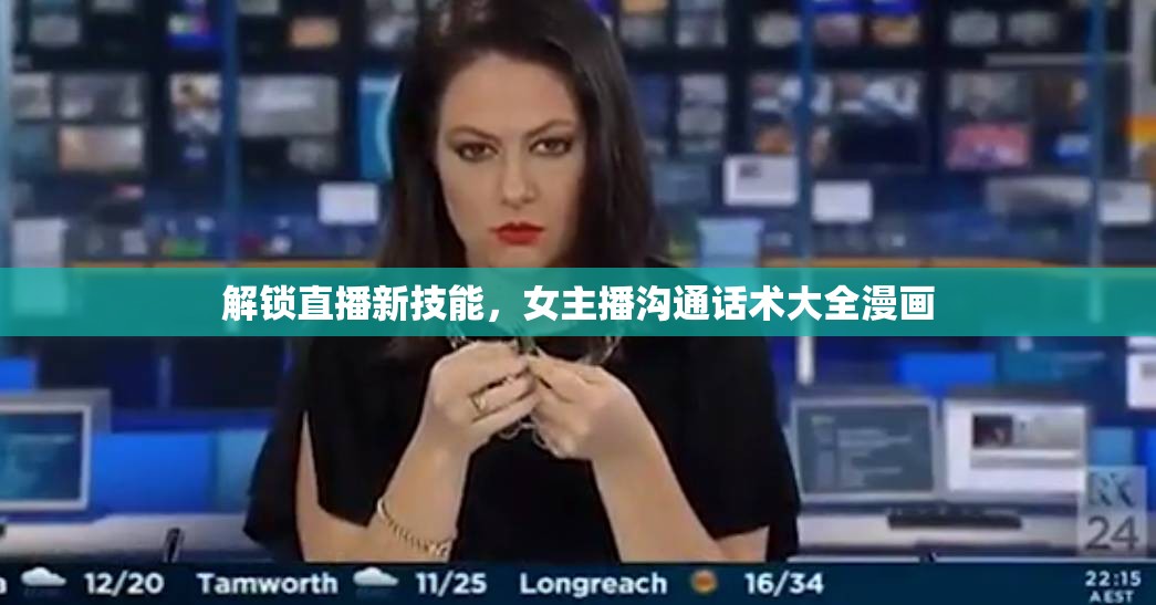 解鎖直播新技能，女主播溝通話術(shù)大全漫畫