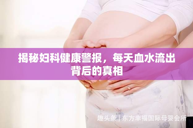 揭秘婦科健康警報，每天血水流出背后的真相