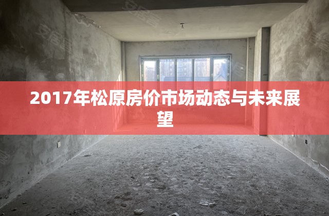 2017年松原房價市場動態(tài)與未來展望