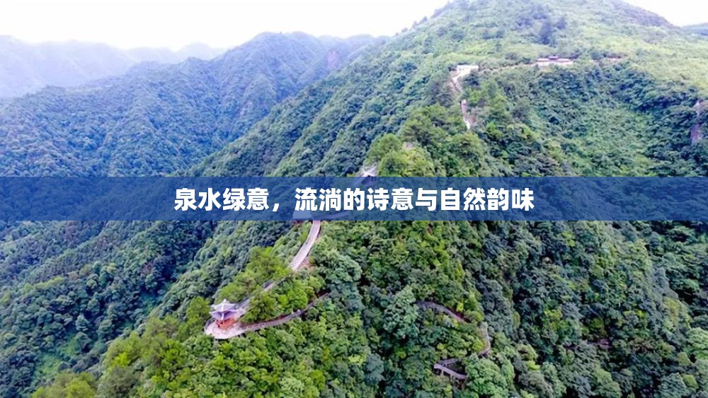 泉水綠意，流淌的詩意與自然韻味