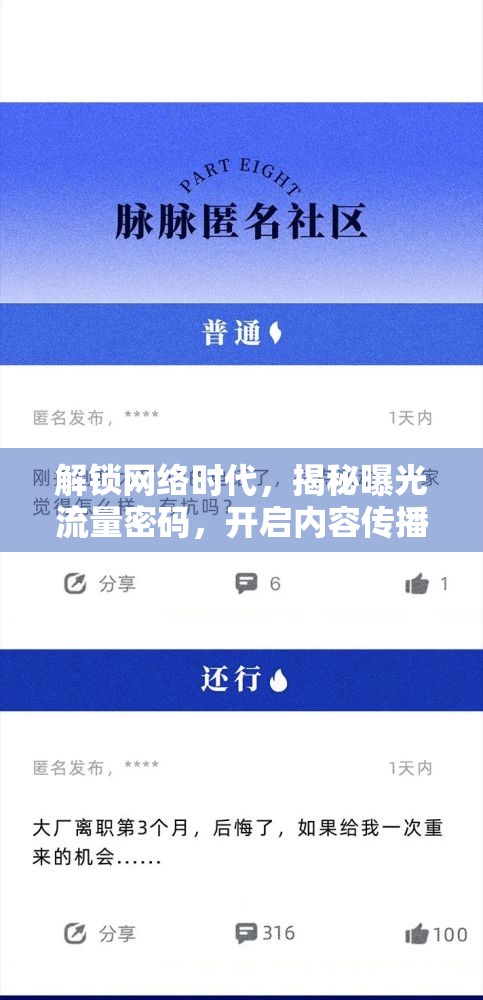 解鎖網(wǎng)絡(luò)時(shí)代，揭秘曝光流量密碼，開(kāi)啟內(nèi)容傳播新紀(jì)元