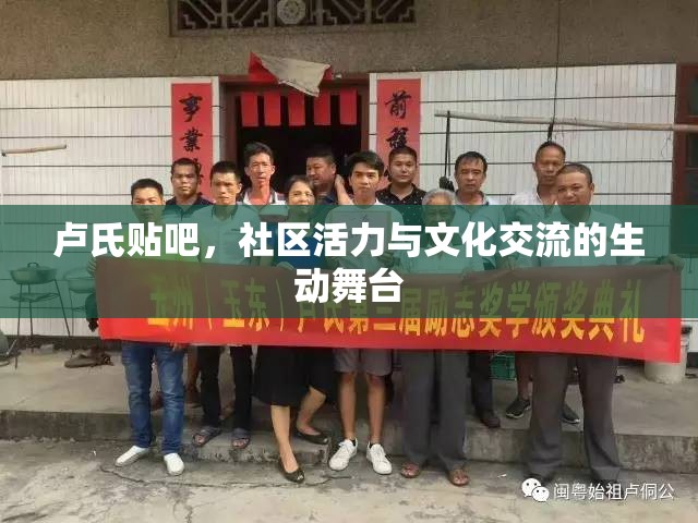 盧氏貼吧，社區(qū)活力與文化交流的生動舞臺