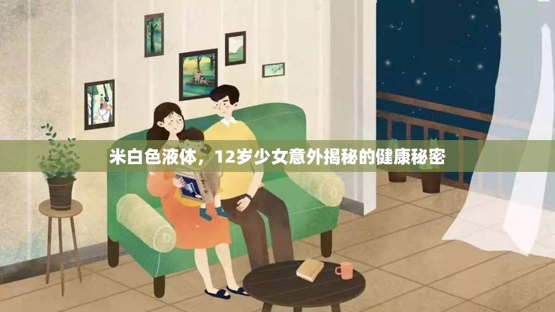 米白色液體，12歲少女意外揭秘的健康秘密