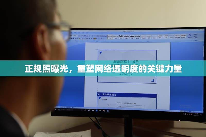 正規(guī)照曝光，重塑網(wǎng)絡(luò)透明度的關(guān)鍵力量