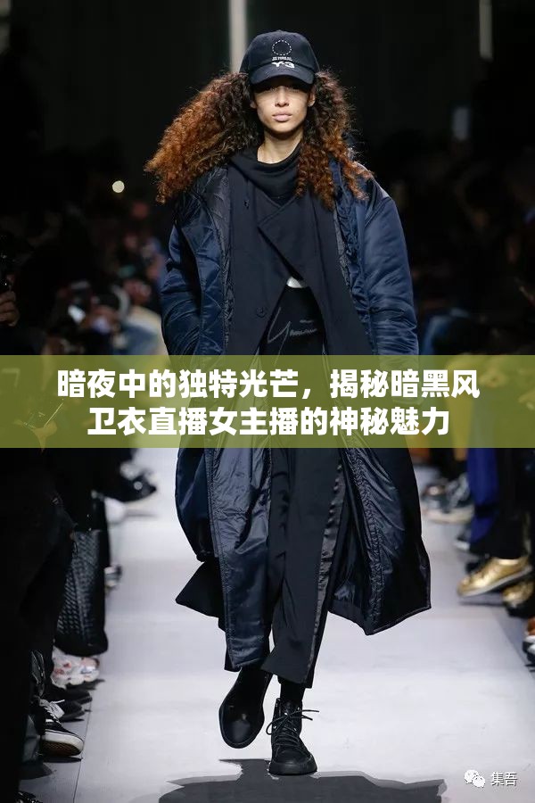 暗夜中的獨(dú)特光芒，揭秘暗黑風(fēng)衛(wèi)衣直播女主播的神秘魅力