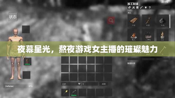 夜幕星光，熬夜游戲女主播的璀璨魅力
