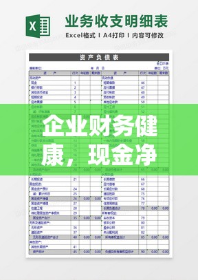 企業(yè)財(cái)務(wù)健康，現(xiàn)金凈流量流出為負(fù)的晴雨表
