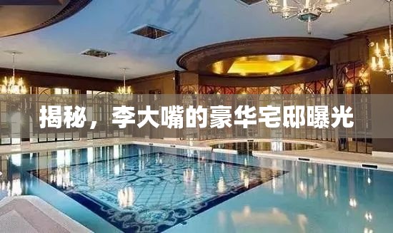 揭秘，李大嘴的豪華宅邸曝光
