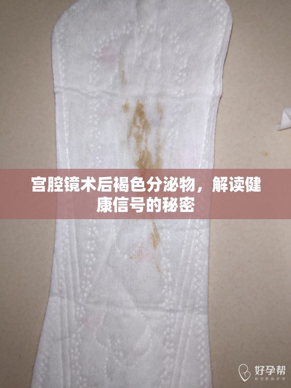 宮腔鏡術(shù)后褐色分泌物，解讀健康信號(hào)的秘密