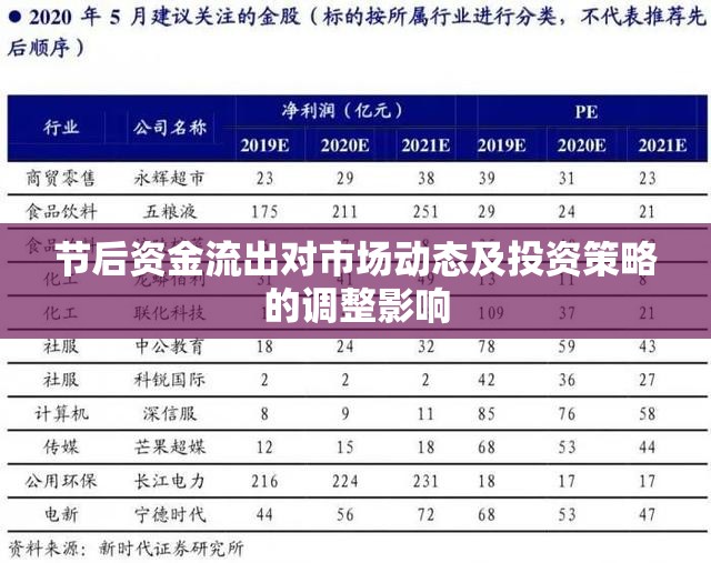 節(jié)后資金流出對市場動態(tài)及投資策略的調(diào)整影響