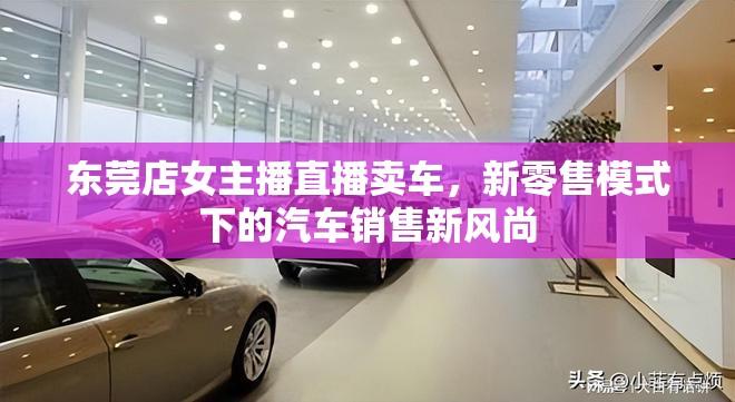東莞店女主播直播賣(mài)車(chē)，新零售模式下的汽車(chē)銷(xiāo)售新風(fēng)尚