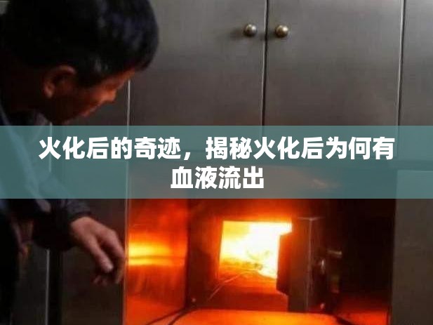 火化后的奇跡，揭秘火化后為何有血液流出