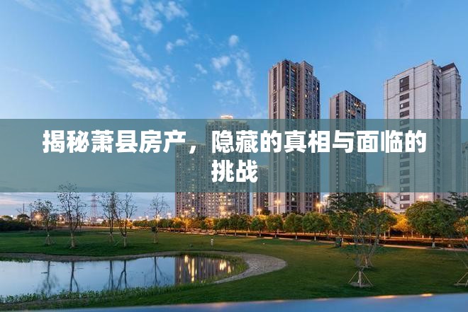 揭秘蕭縣房產，隱藏的真相與面臨的挑戰(zhàn)