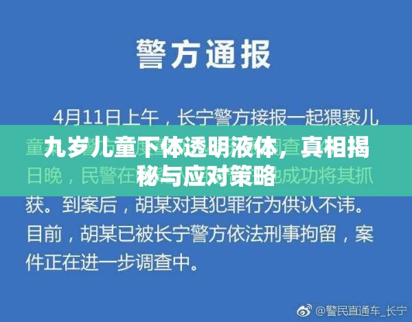 九歲兒童下體透明液體，真相揭秘與應(yīng)對策略