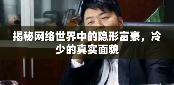 揭秘網(wǎng)絡(luò)世界中的隱形富豪，冷少的真實(shí)面貌