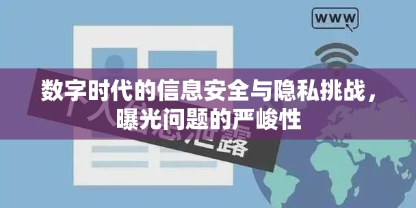數(shù)字時代的信息安全與隱私挑戰(zhàn)，曝光問題的嚴(yán)峻性