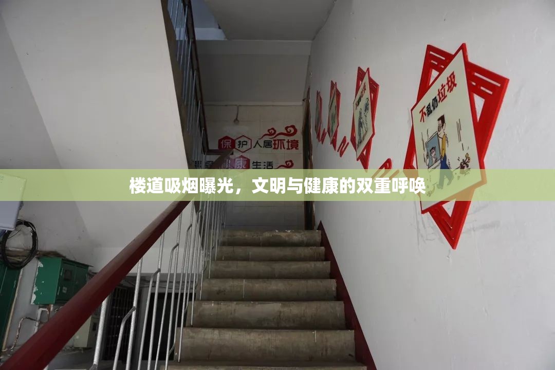 樓道吸煙曝光，文明與健康的雙重呼喚