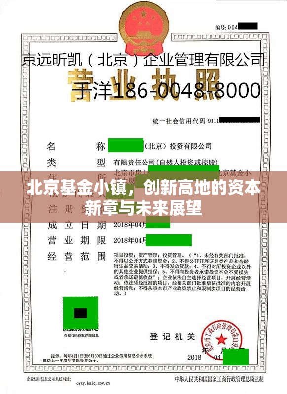 北京基金小鎮(zhèn)，創(chuàng)新高地的資本新章與未來展望