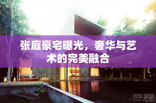 張庭豪宅曝光，奢華與藝術(shù)的完美融合