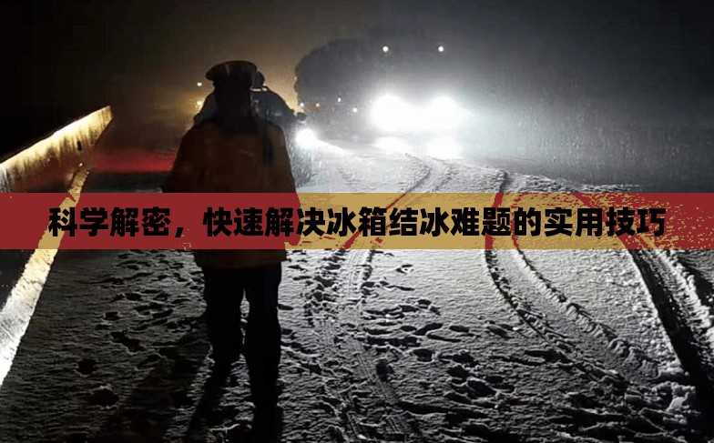 科學(xué)解密，快速解決冰箱結(jié)冰難題的實用技巧