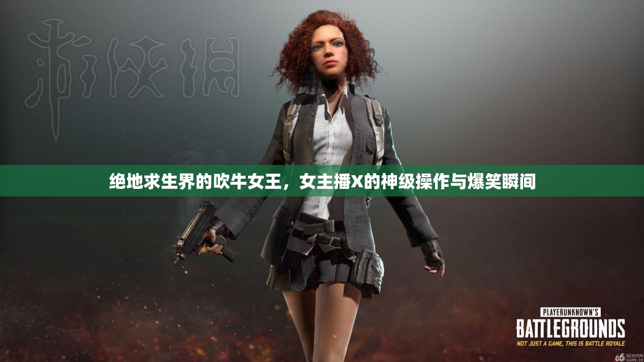絕地求生界的吹牛女王，女主播X的神級操作與爆笑瞬間