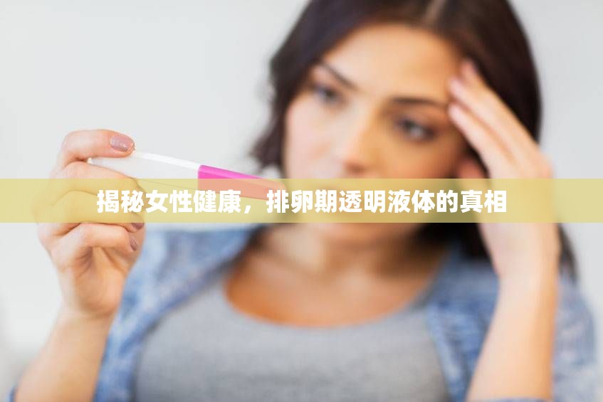 揭秘女性健康，排卵期透明液體的真相