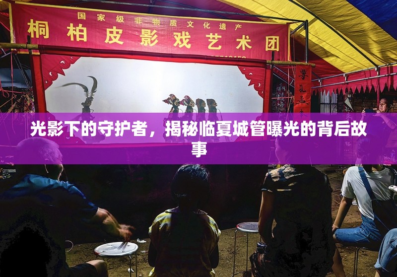 光影下的守護者，揭秘臨夏城管曝光的背后故事