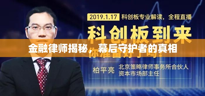 金融律師揭秘，幕后守護(hù)者的真相